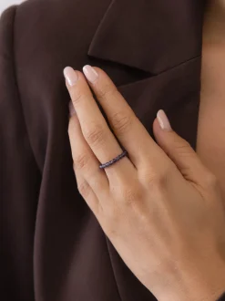 Amethyst Anxiety Ring