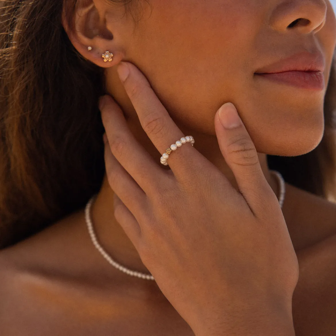 Anxiety Shiny Bloom Ring