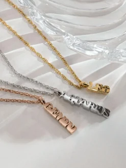 Aquarius Letter Charm