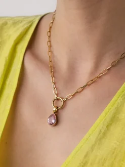 Blush Drop Charm