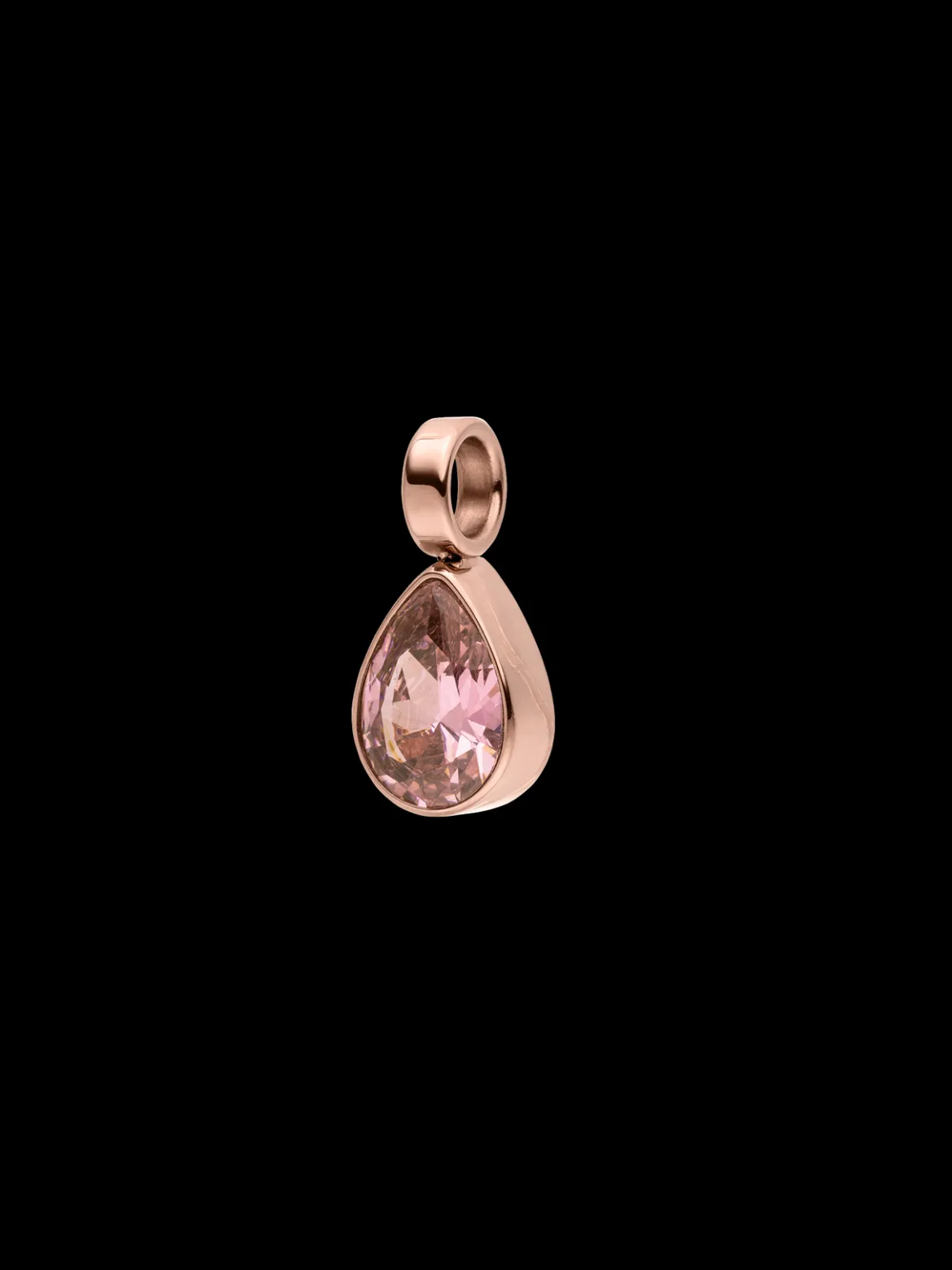 Blush Drop Charm