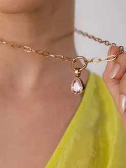 Blush Drop Charm