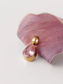 Blush Drop Charm