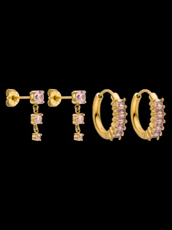 Blush Glow Ohrring Set
