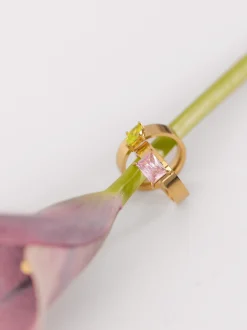 Bold Gem Ring Set