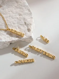 Cancer Letter Charm