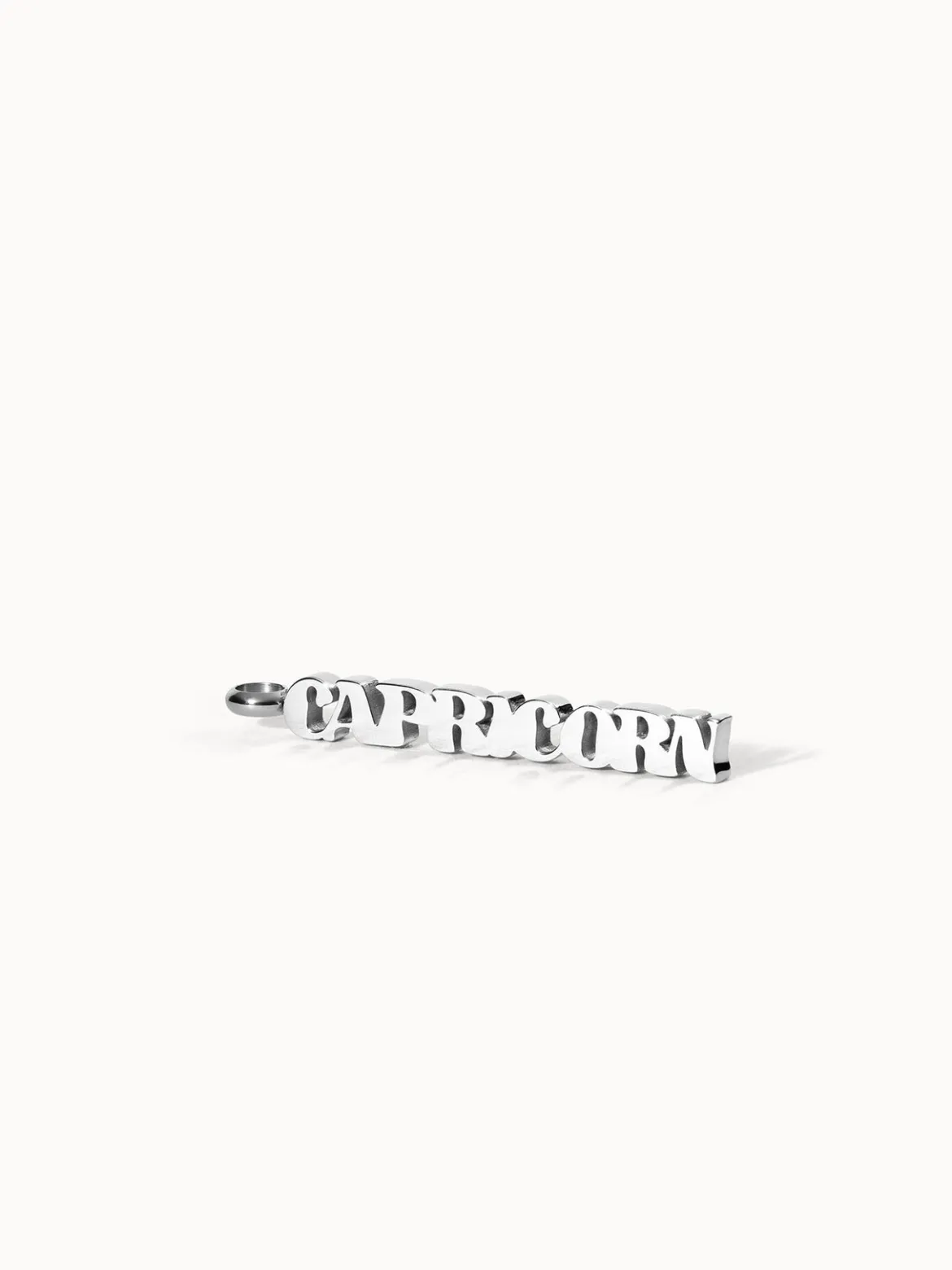 Capricorn Letter Charm