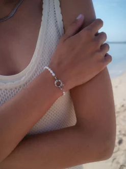 Charm Armband mit Perlen