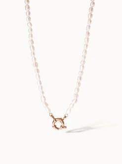 Charm Kette mit Perlen