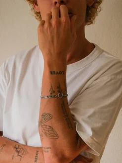 Curb Chain Charm Armband