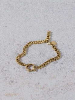 Curb Chain Charm Armband