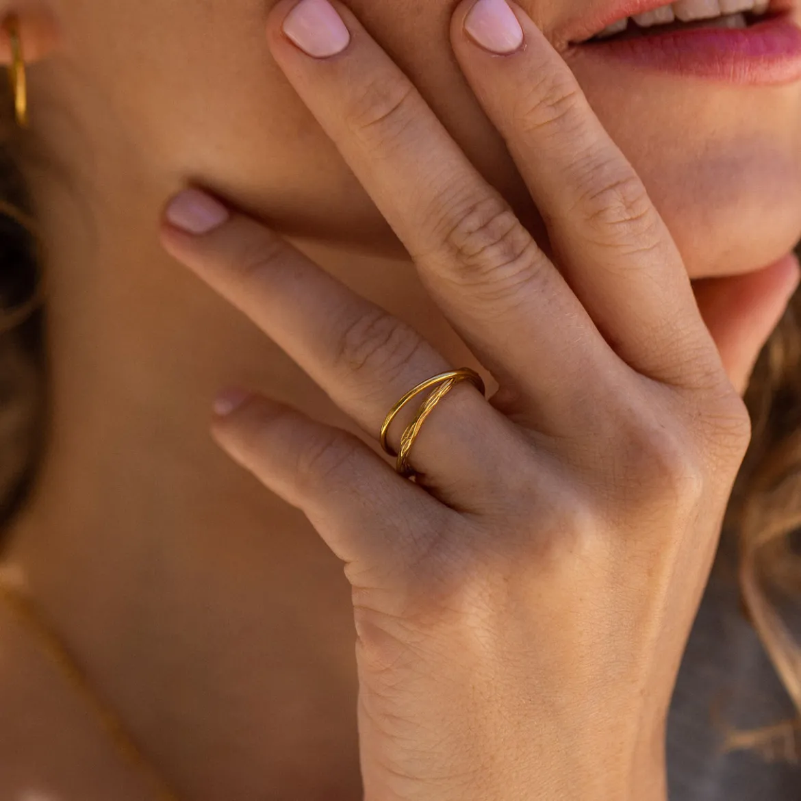 Double Match Anxiety Ring