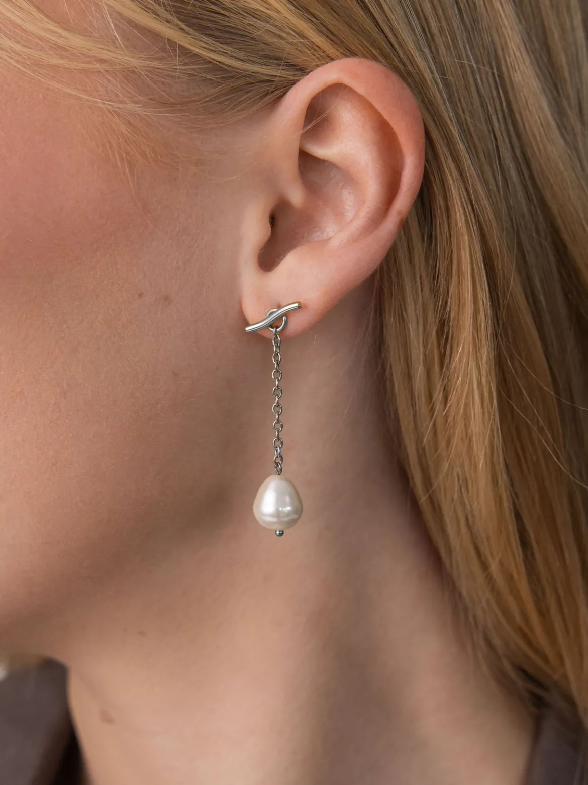 Drop Pearl Ohrringe