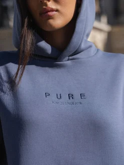 Feeling Pure Hoodie Dark Blue