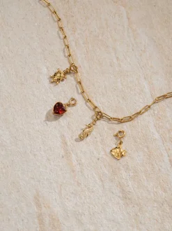 Flex Rotes Herz Charm
