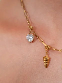 Flex Weißes Herz Charm