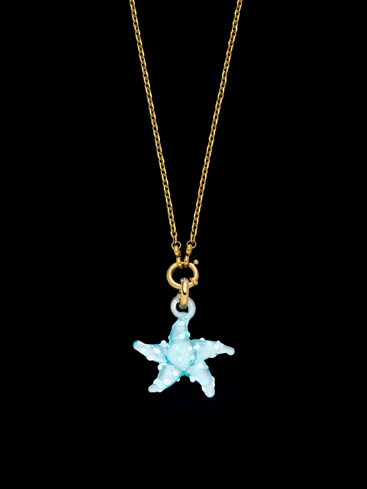 Glass Starfish Charm