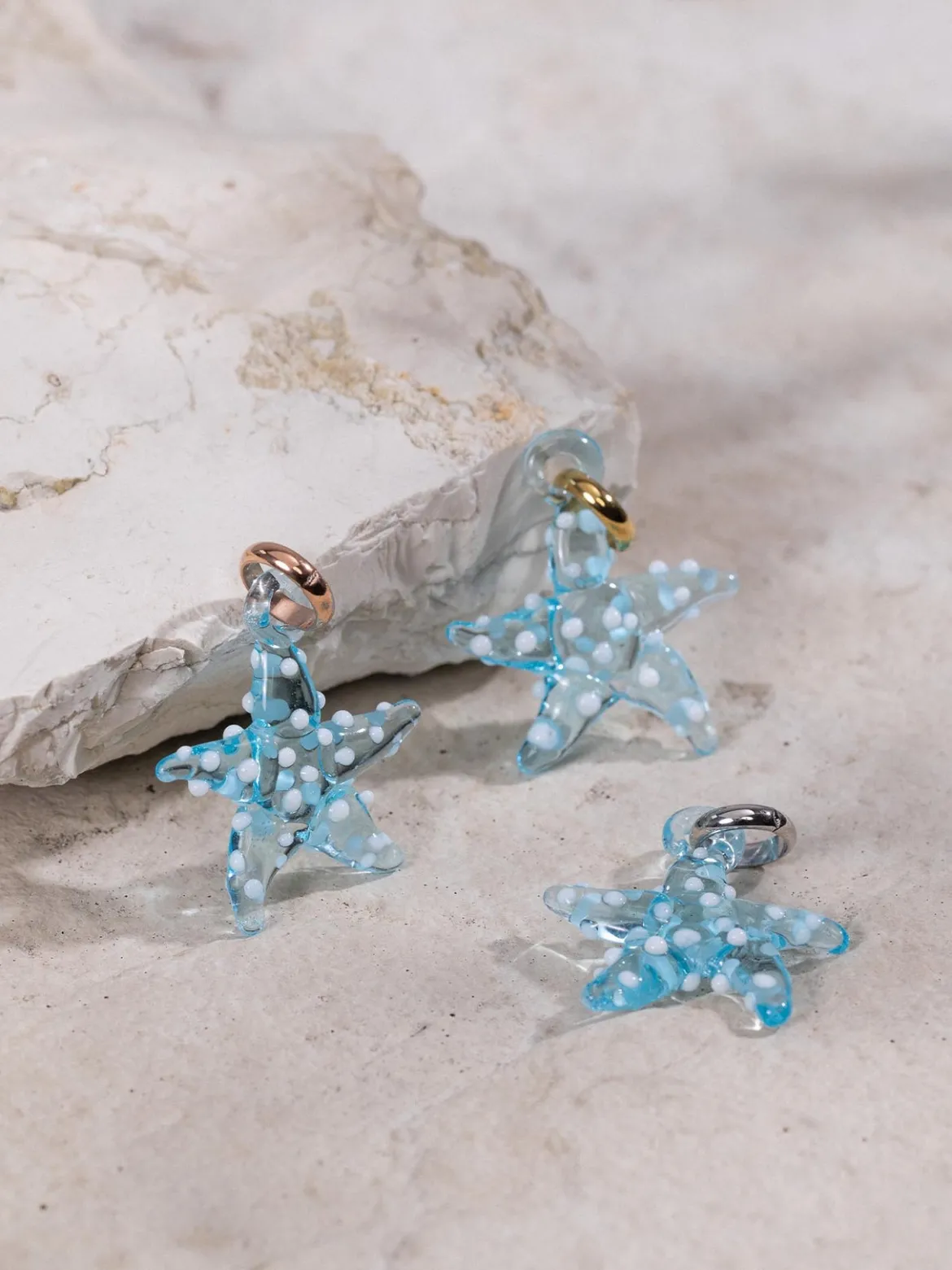 Glass Starfish Charm