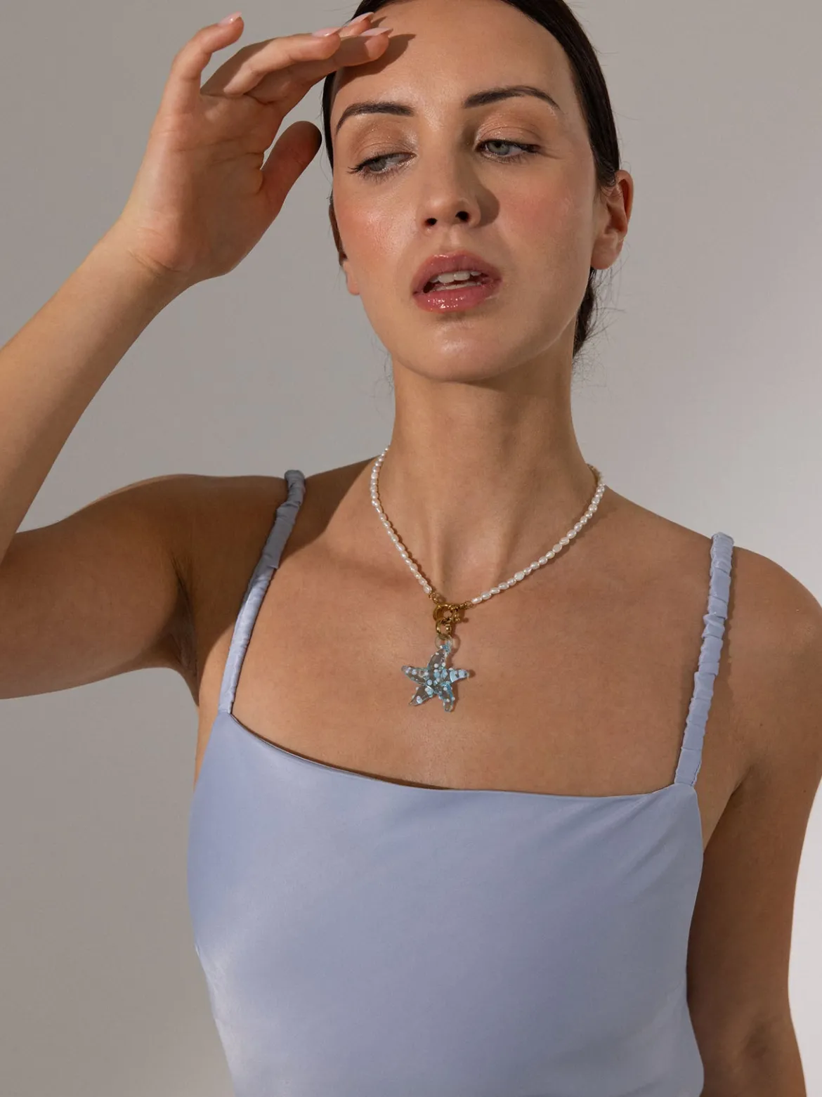 Glass Starfish Charm