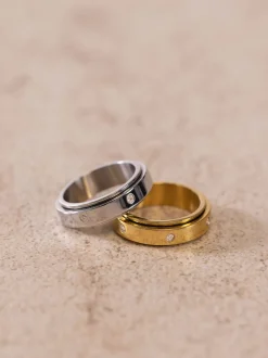 Glitter Fidget Anxiety Ring