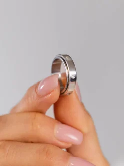 Glitter Fidget Anxiety Ring