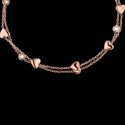 Glitter Heart Armband