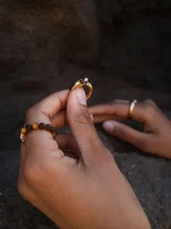 Golden Gaze Ring