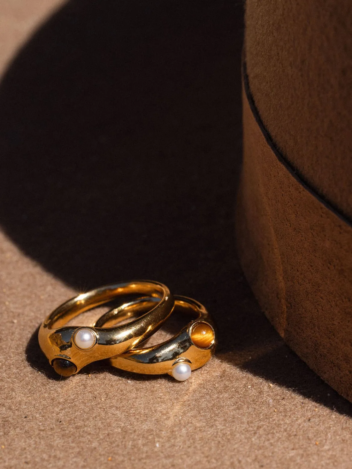 Golden Gaze Ring