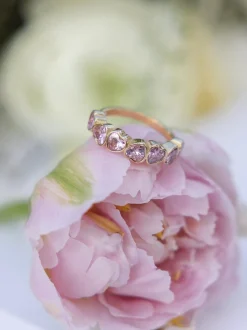 Hearts Of Love Pink Ring