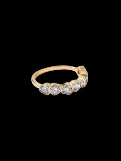 Hearts Of Love White Ring