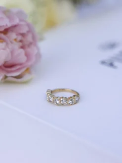 Hearts Of Love White Ring