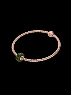 LEI Jade Flower Charm