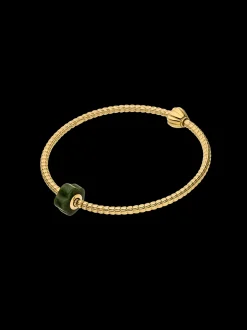 LEI Jade Flower Charm