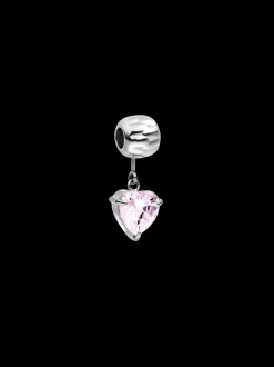LEI Rosa Herz Charm