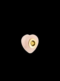 LEI Rosequarz Heart Charm