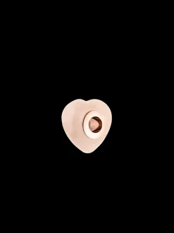 LEI Rosequarz Heart Charm