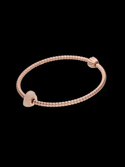 LEI Rosequarz Heart Charm