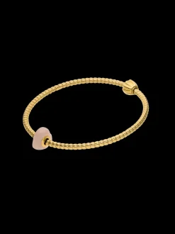 LEI Rosequarz Heart Charm