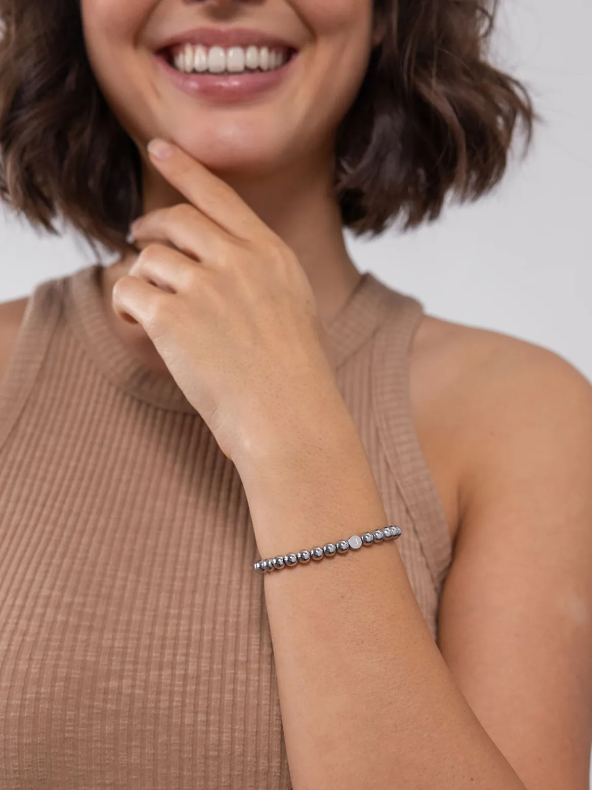 Letter J Armband