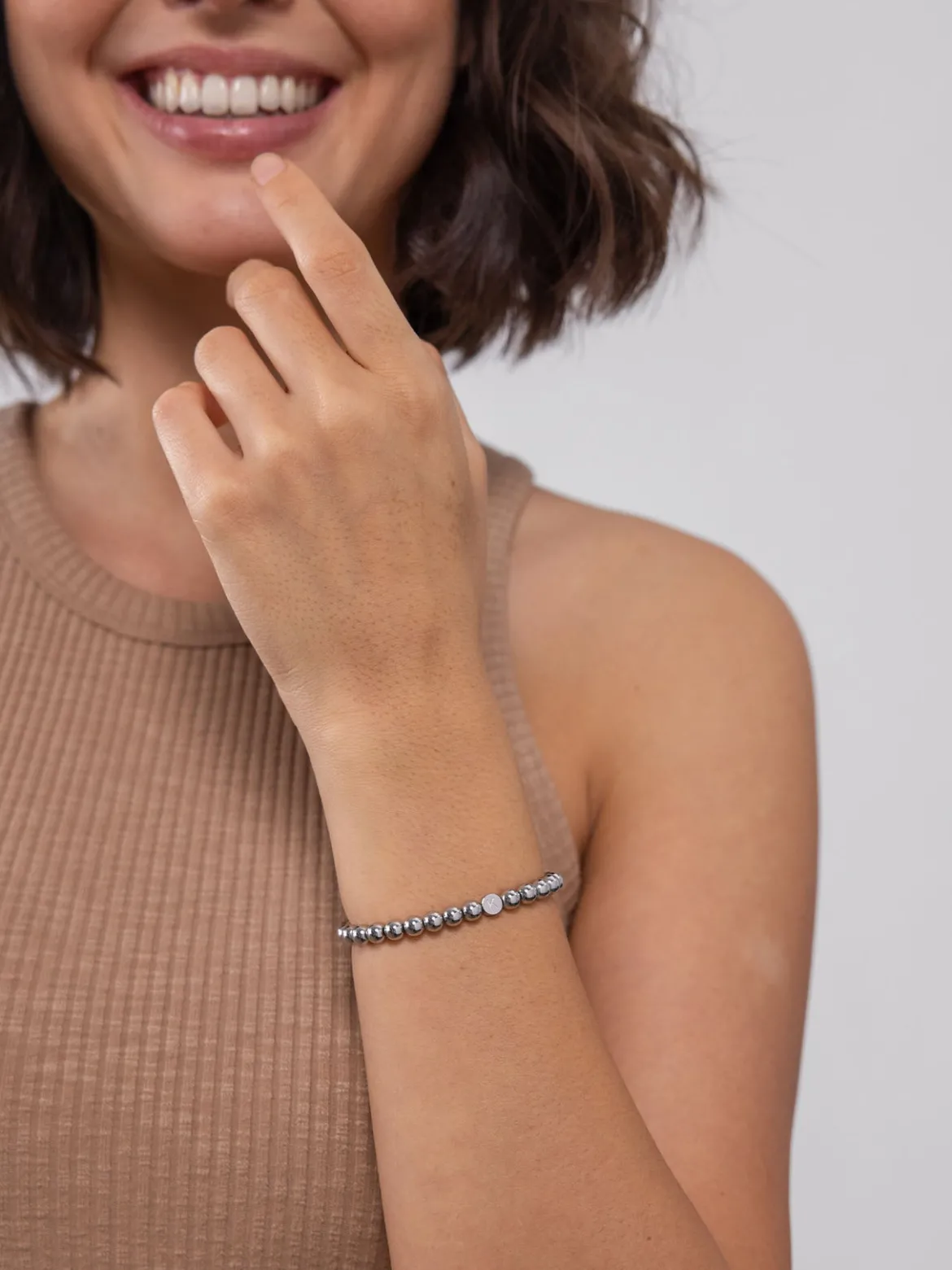 Letter K Armband