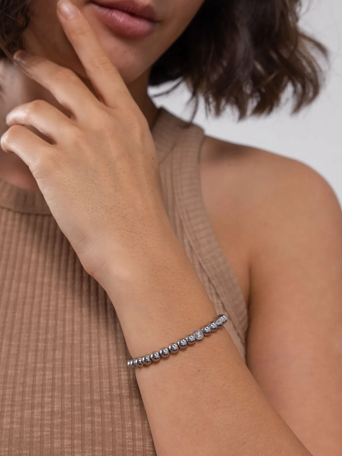 Letter X Armband