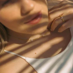Linen Blossom Anxiety Ring