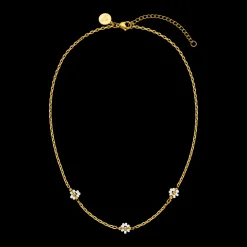 Linen Blossom Kette