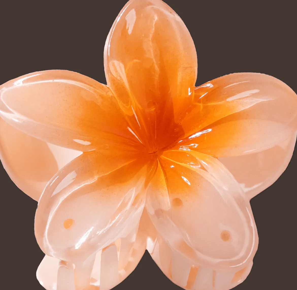 Lotus Blumenhaarklammer