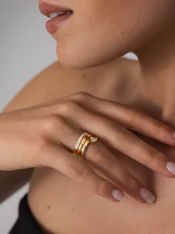 Lumi Trio Ring Set