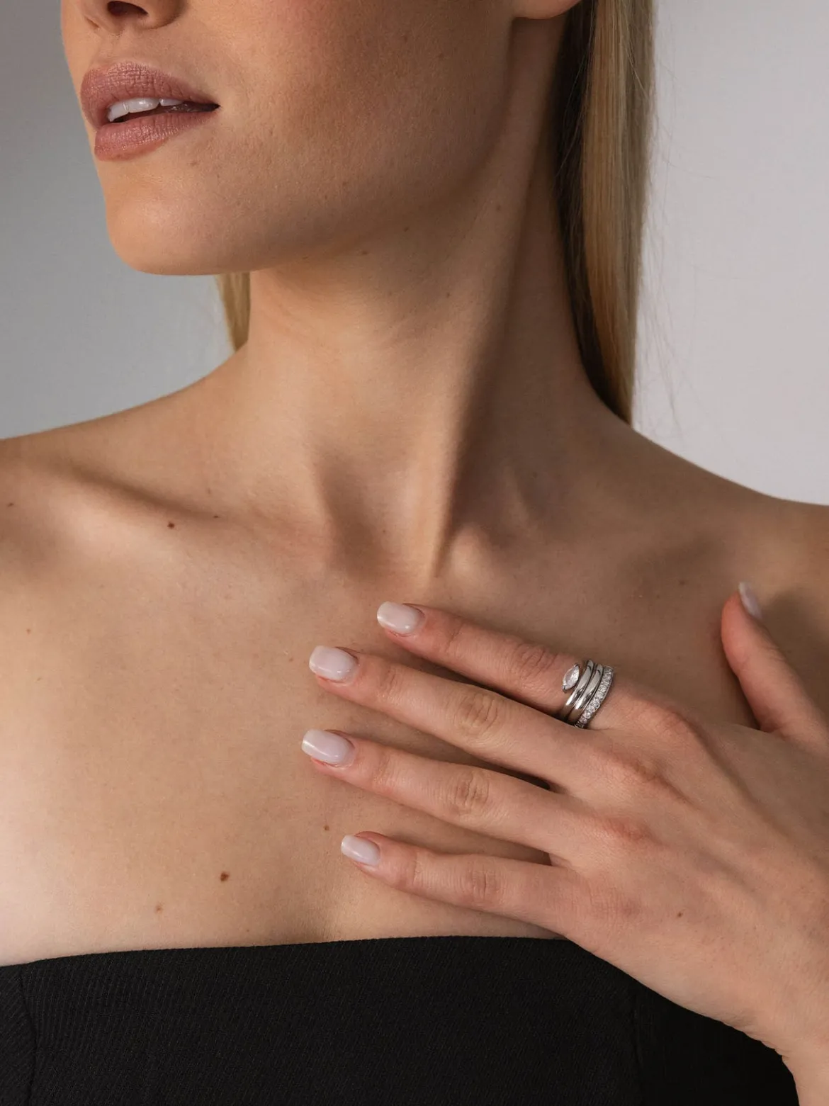 Lumi Trio Ring Set