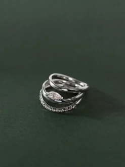 Lumi Trio Ring Set