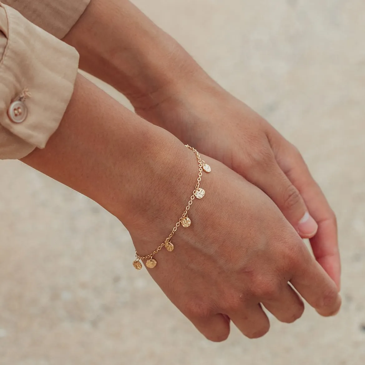 Malihini Coin Armband