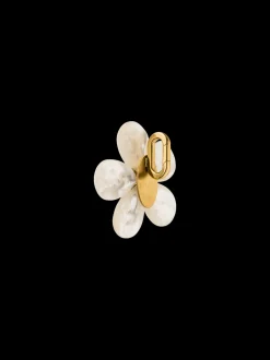 Pearly Flower Charm