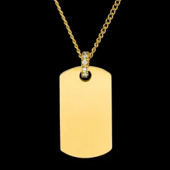 Plate Charm Kette